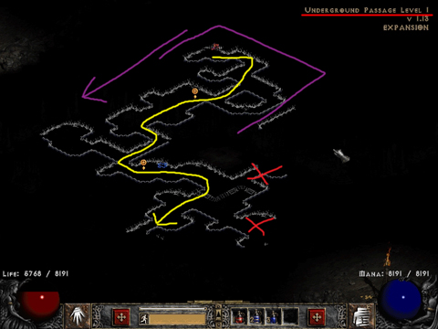 Map layout example 9