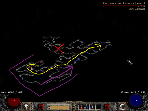 Map layout example 10